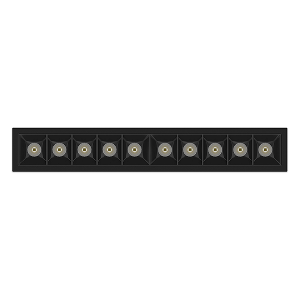 DOWNLIGHT LINEAR DE EMBUTIR - 10 DOTS