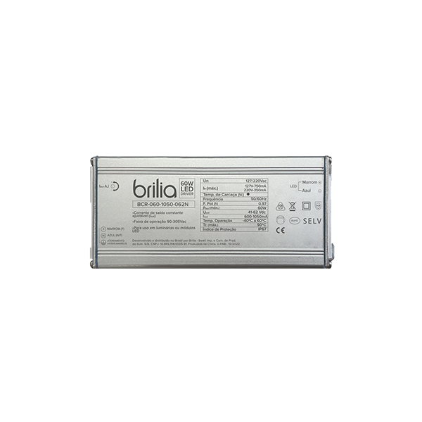 DRIVER BCR 60W - 1050mA