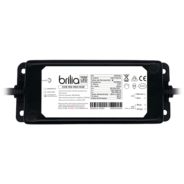 DRIVER CCR 150W - 1500mA