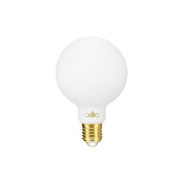 G95 BALLOON FILAMENTO MILKY LED E27