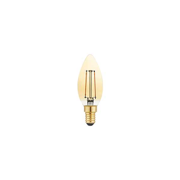 VELA LISA FILAMENTO VINTAGE LED E14